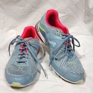 PUMA Women's Running Eco Ortholite  Sneakers Size 9.5 WN's Gray Pink
